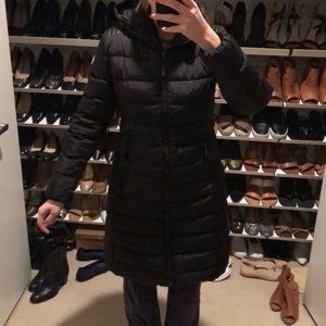 Women’s black Moncler Talev coat.  Sz2 =US Sz 4-6.